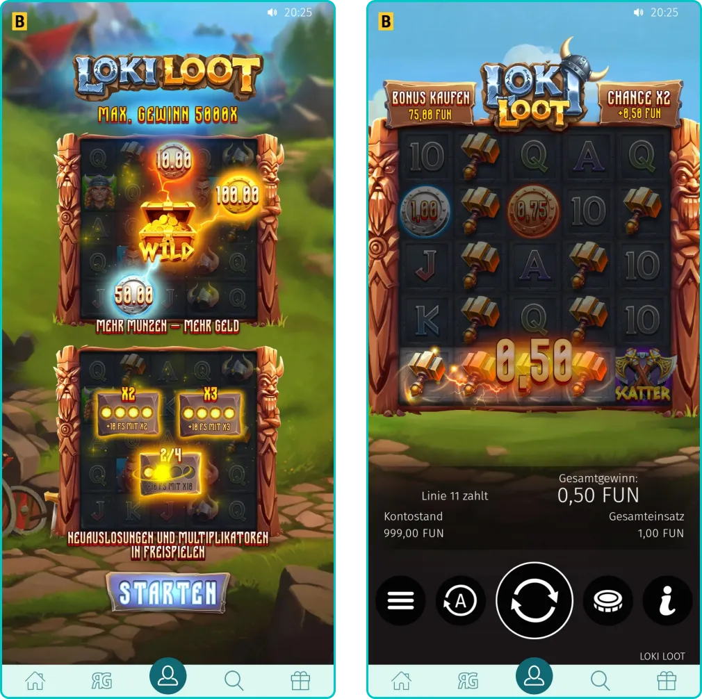 Spinia Casino Demomodus Spiele